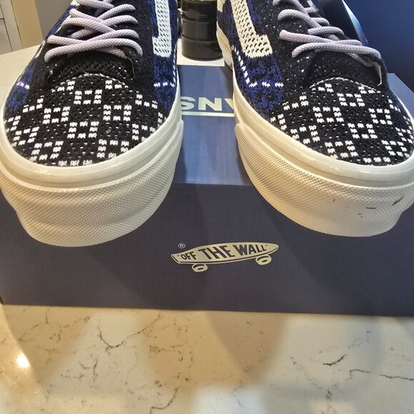 Vans Old Skool 36 LX Premium Skateboarding VN000EFKBX9 Cheetah Navy MENS 10 NEW - Picture 6 of 11